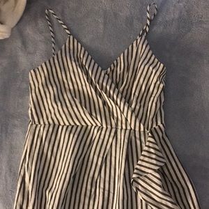 striped sun dress